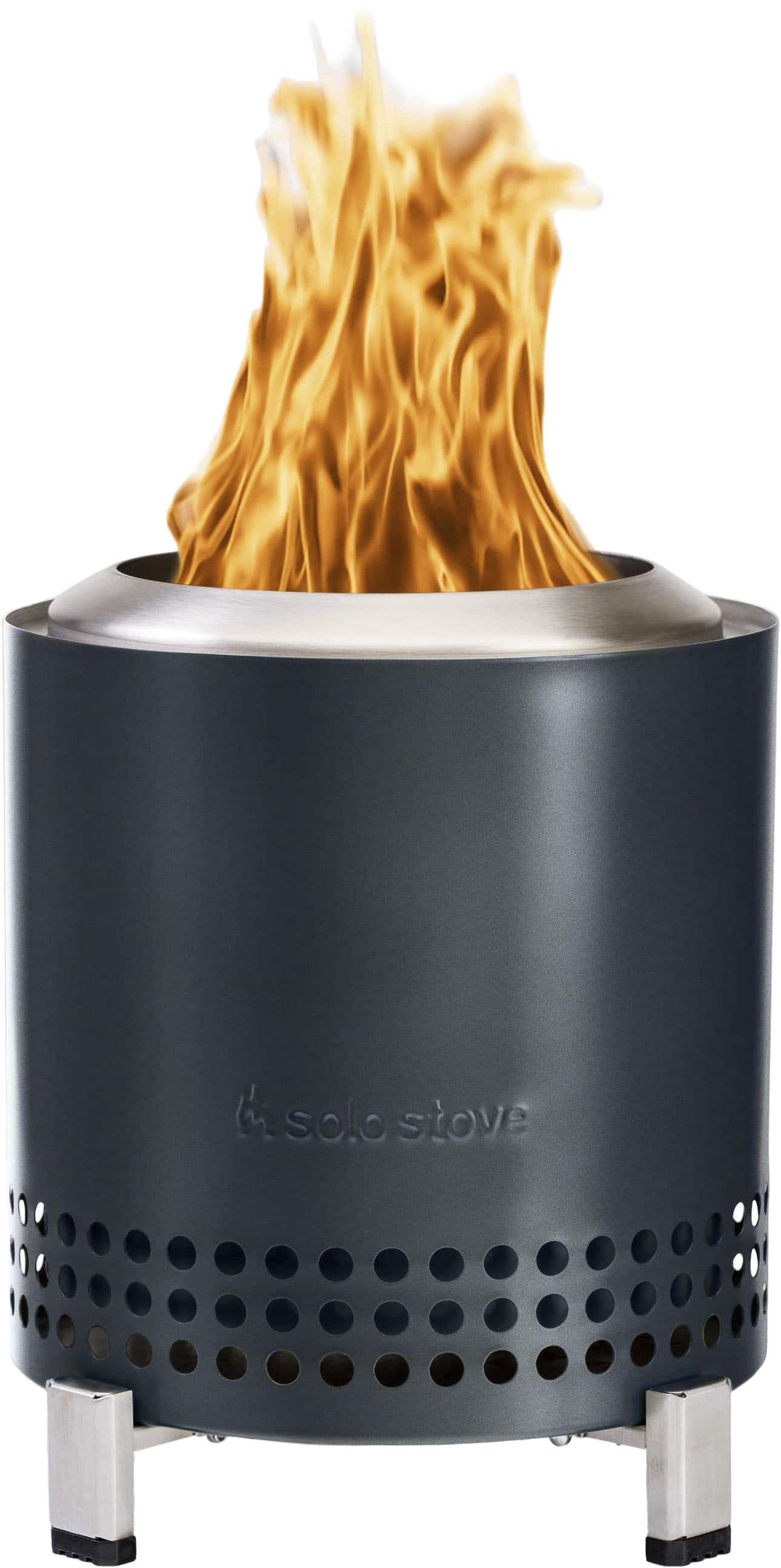 Solo Stove - Mesa XL Firepit - Gunmetal Metallic - Front_Zoom
