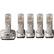 Alt View Standard 20. Panasonic - KX-TG4025N Cordless Phone - DECT - Champagne Gold.