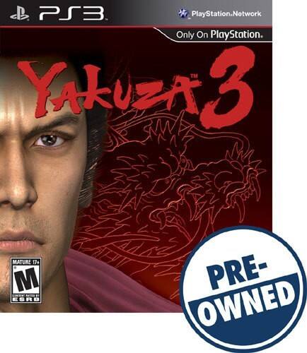 Front. SEGA - Yakuza 3 — PRE-OWNED.