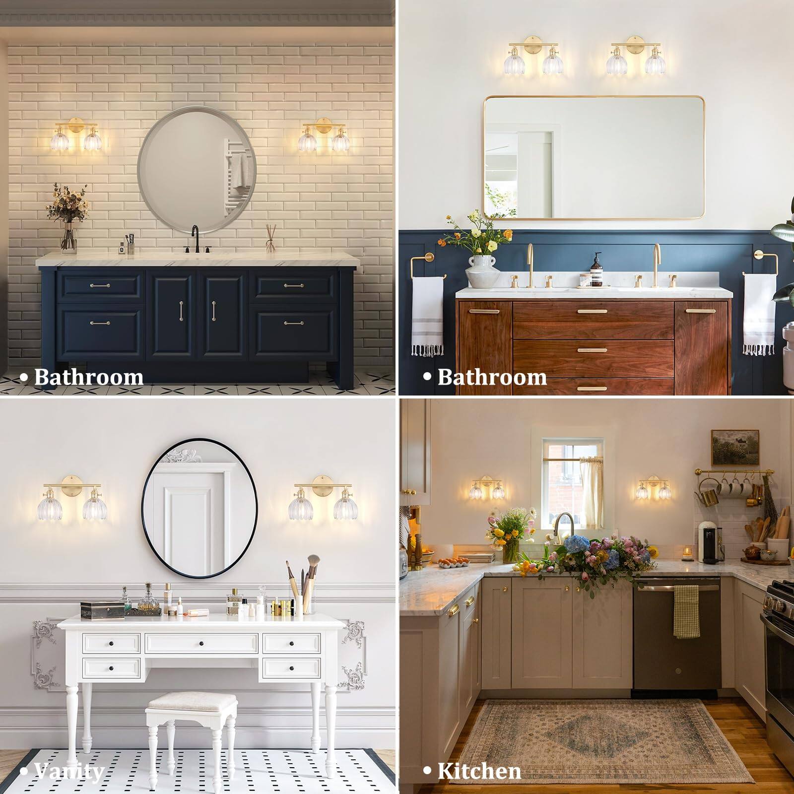 - Bathroom
- Bathroom
- Vanity
- Kitchen