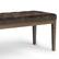 Alt View 15. Simpli Home - Waverly Tufted Ottoman Bench - Distressed Brown.