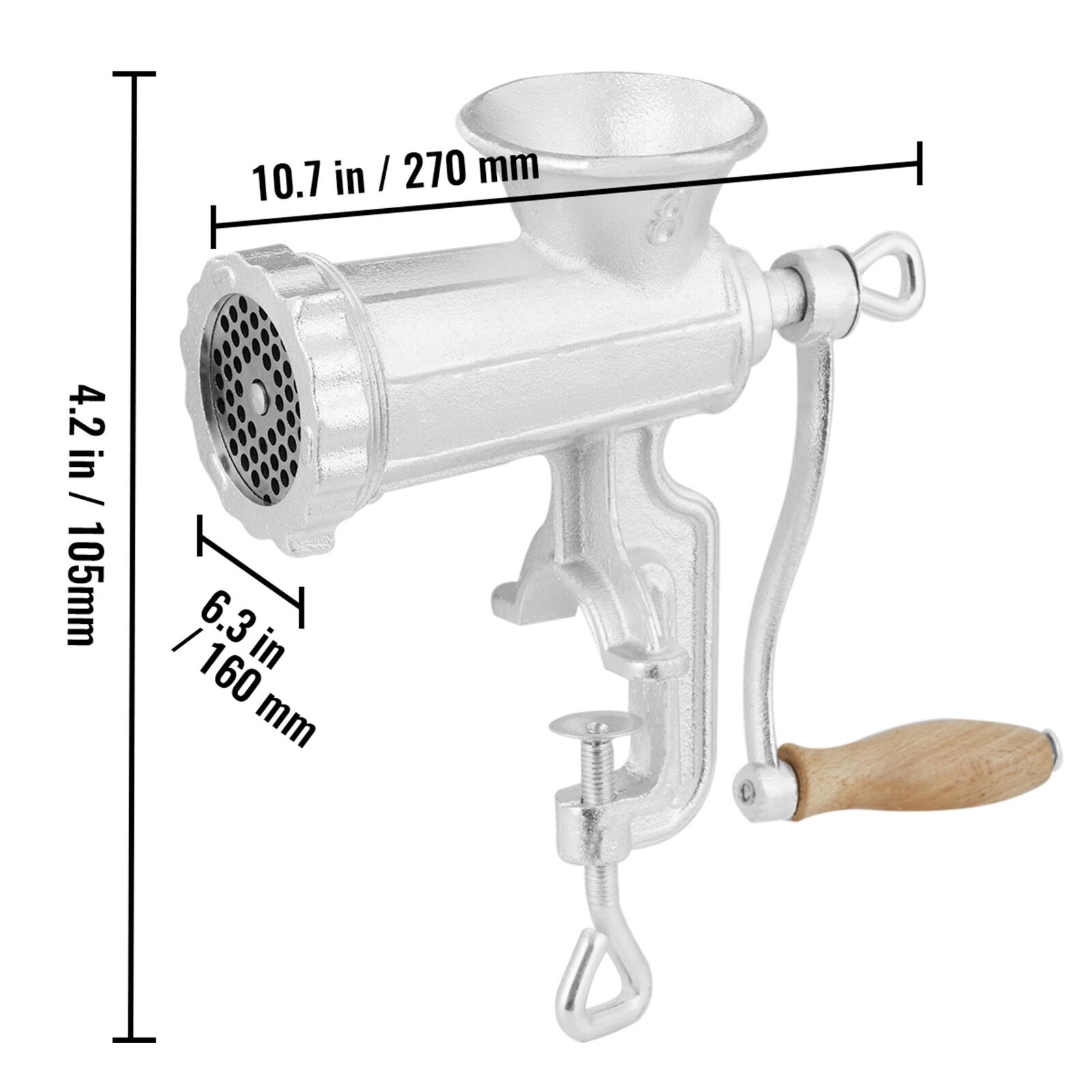 10.7 in / 270 mm  
4.2 in / 105 mm  
6.3 in / 160 mm
