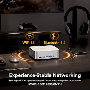 GEEKOM A8 Max Mini PC AMD Ryzen 7 8745HS 16GB DDR5 1TB SSD Storage GEEKOM A8 Max Mini PC AMD Ryzen 7 8745HS 16GB DDR5 1TB SSD Storage