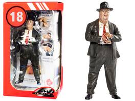 1950's Alfred Neubauer Figurine with Additional Set of 4 Hands for 1/18 Scale Models by Le Mans Miniatures