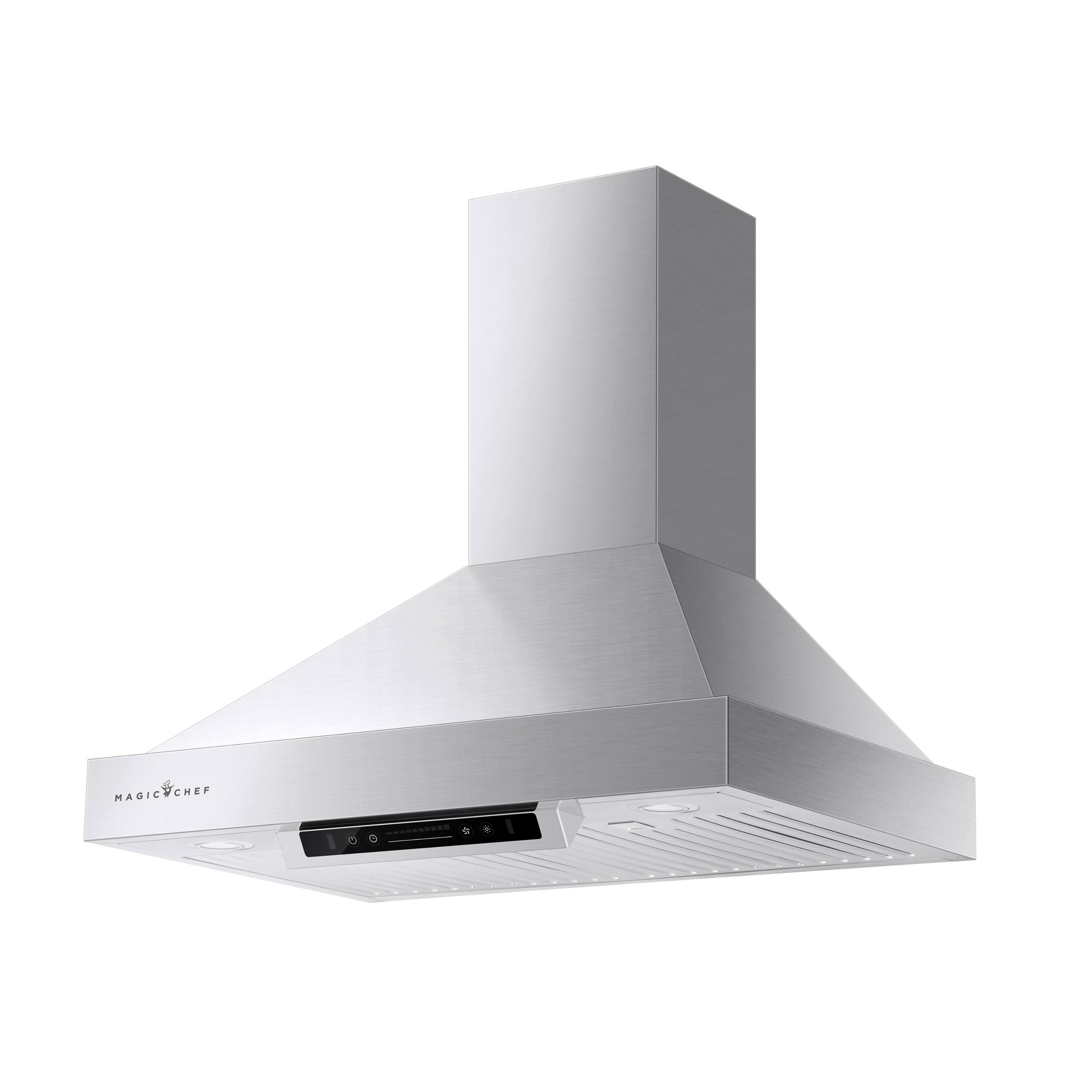 Alt View 2. Magic Chef - 30" Stainless Steel Range Hood - Stainless Steel.