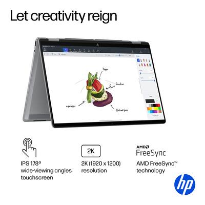 HP OmniBook X Flip 2 in 1 Copilot+ PC 14 HP OmniBook X Flip 2 in 1 Copilot+ PC 14