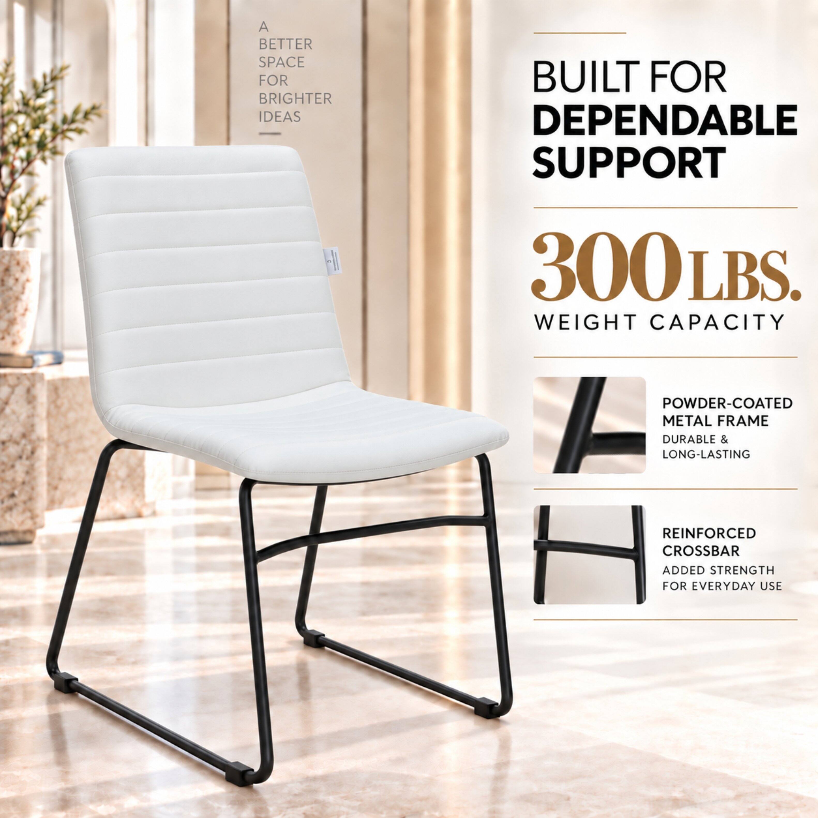 A BETTER SPACE FOR BRIGHTER IDEAS

BUILT FOR DEPENDABLE SUPPORT

300 LBS. WEIGHT CAPACITY

POWDER-COATED METAL FRAME DURABLE & LONG-LASTING

REINFORCED CROSSBAR ADDED STRENGTH FOR EVERYDAY USE