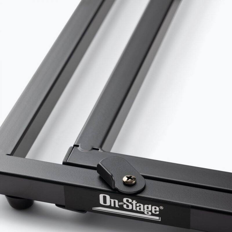 Alt View 3. On Stage Stands - On-Stage RS6000 Foldable Tiltback Guitar Amp Stand,Black - Black.
