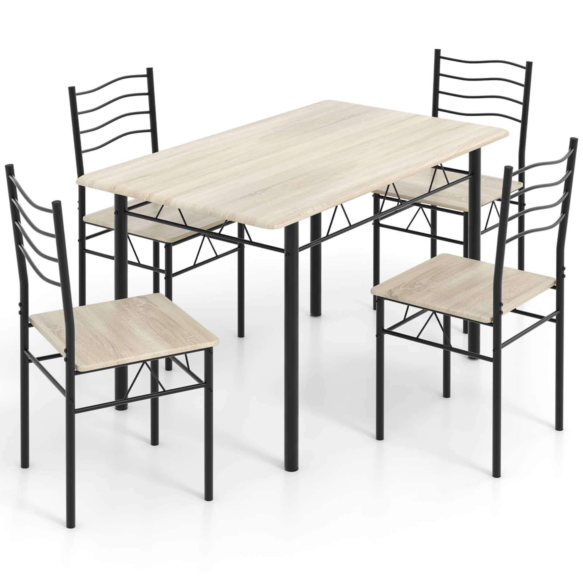 Costway 5 Piece Dining Table Set 29.5