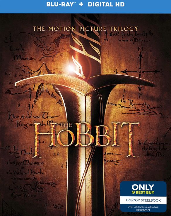  The Hobbit Trilogy [Blu-ray] [Includes Digital Copy] [SteelBook] [Only @ Best Buy]