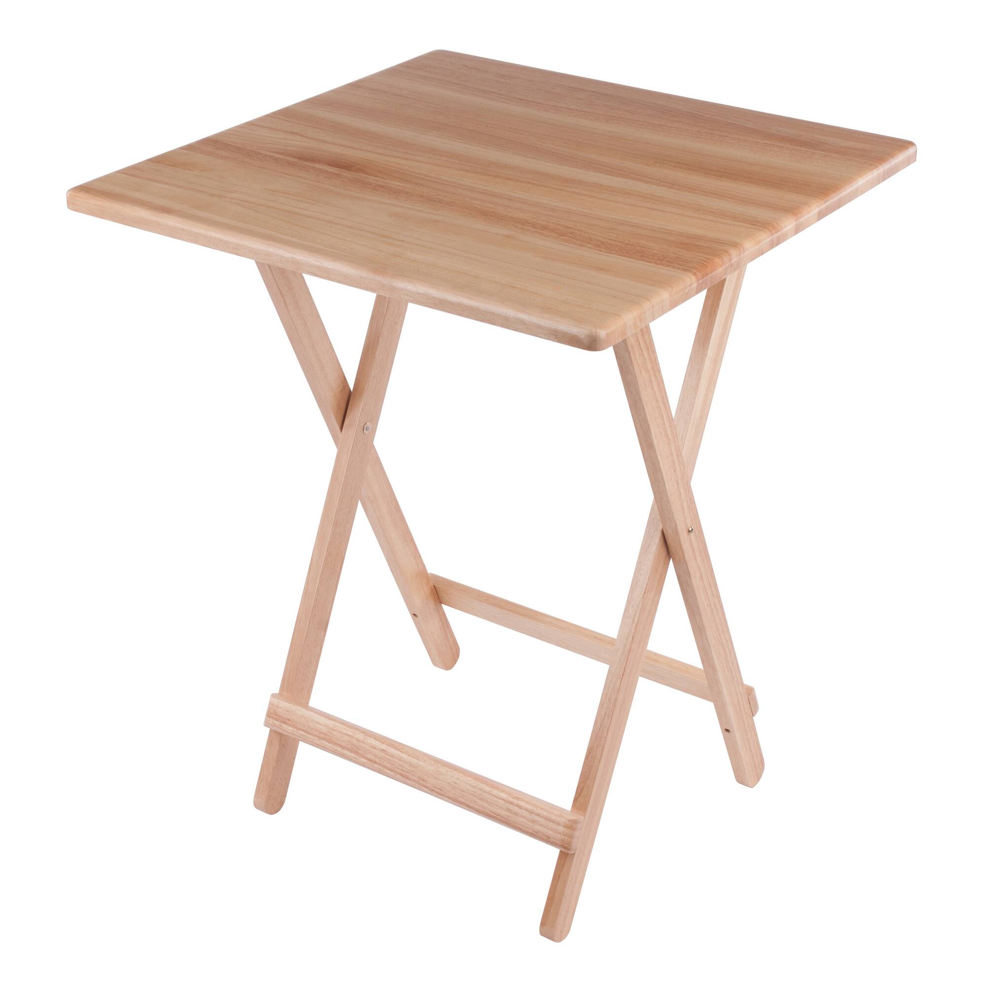 Alt View 1. Winsome Wood - Delaney Folding Table - Natural.