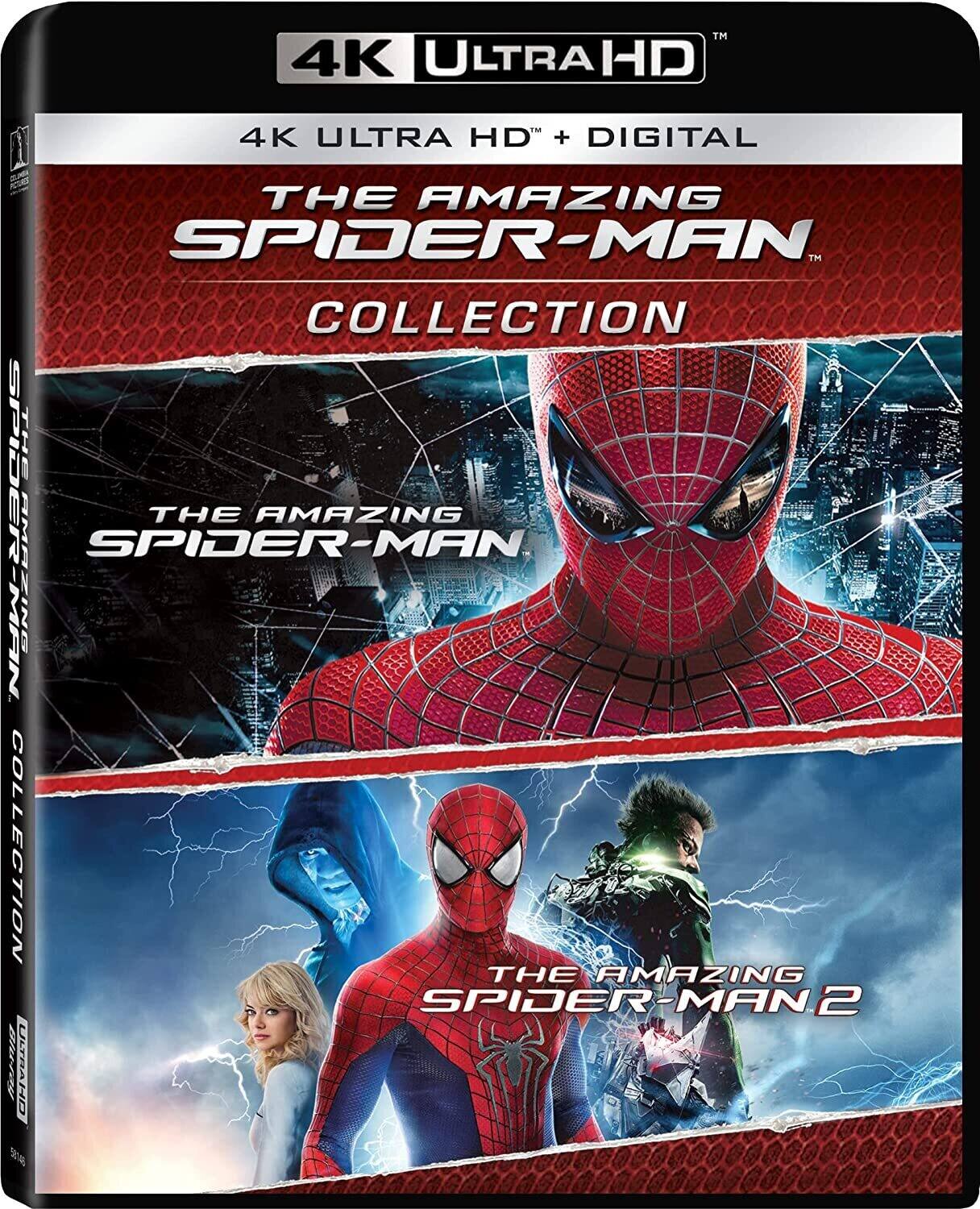 Front. The Amazing Spider-Man / The Amazing Spider-Man 2 - 4K Blu-Ray.