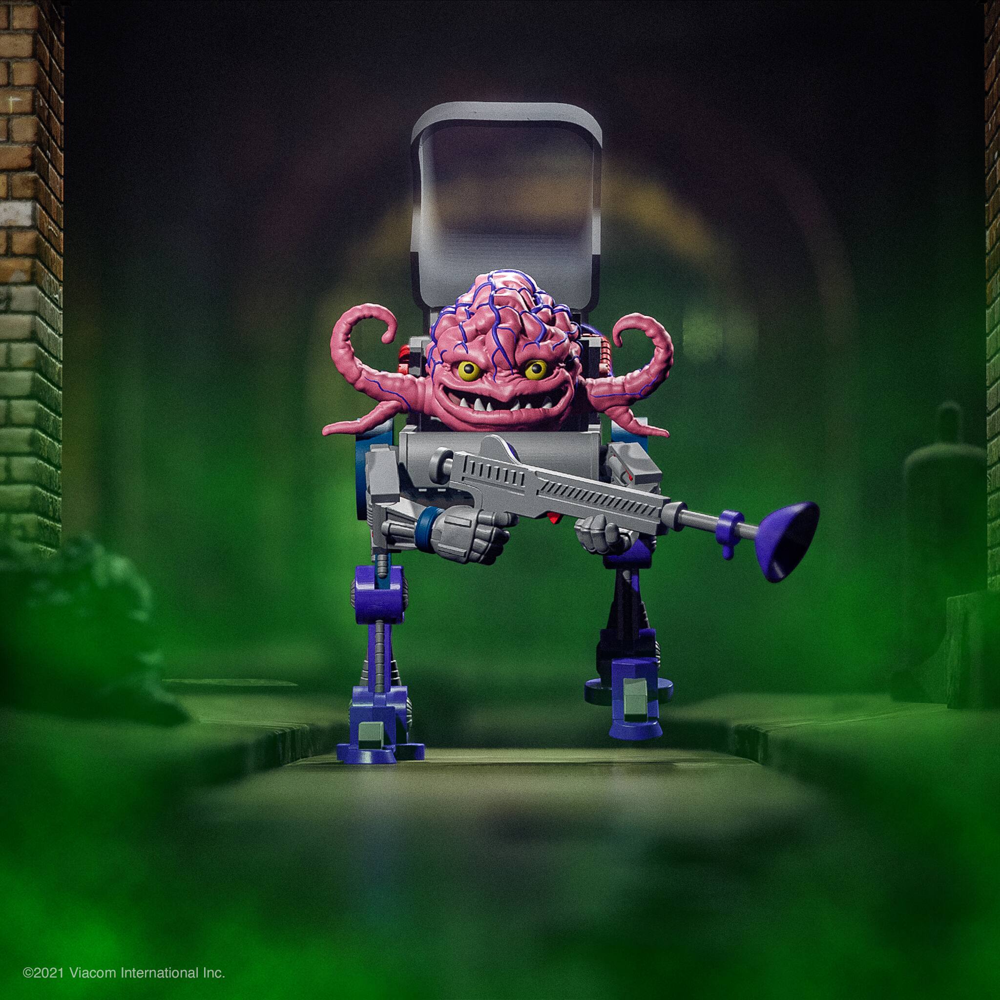 Alt View 13. Super7 - ULTIMATES! 7 in Plastic Teenage Mutant Ninja Turtles Action Figure - Krang - Multicolor.
