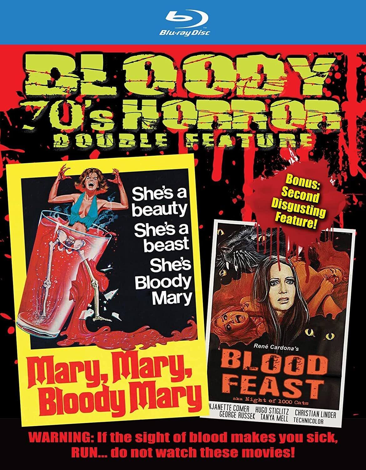 Bloody '70s Horror Double Feature: Mary, Mary, Bloody Mary / Rene ...