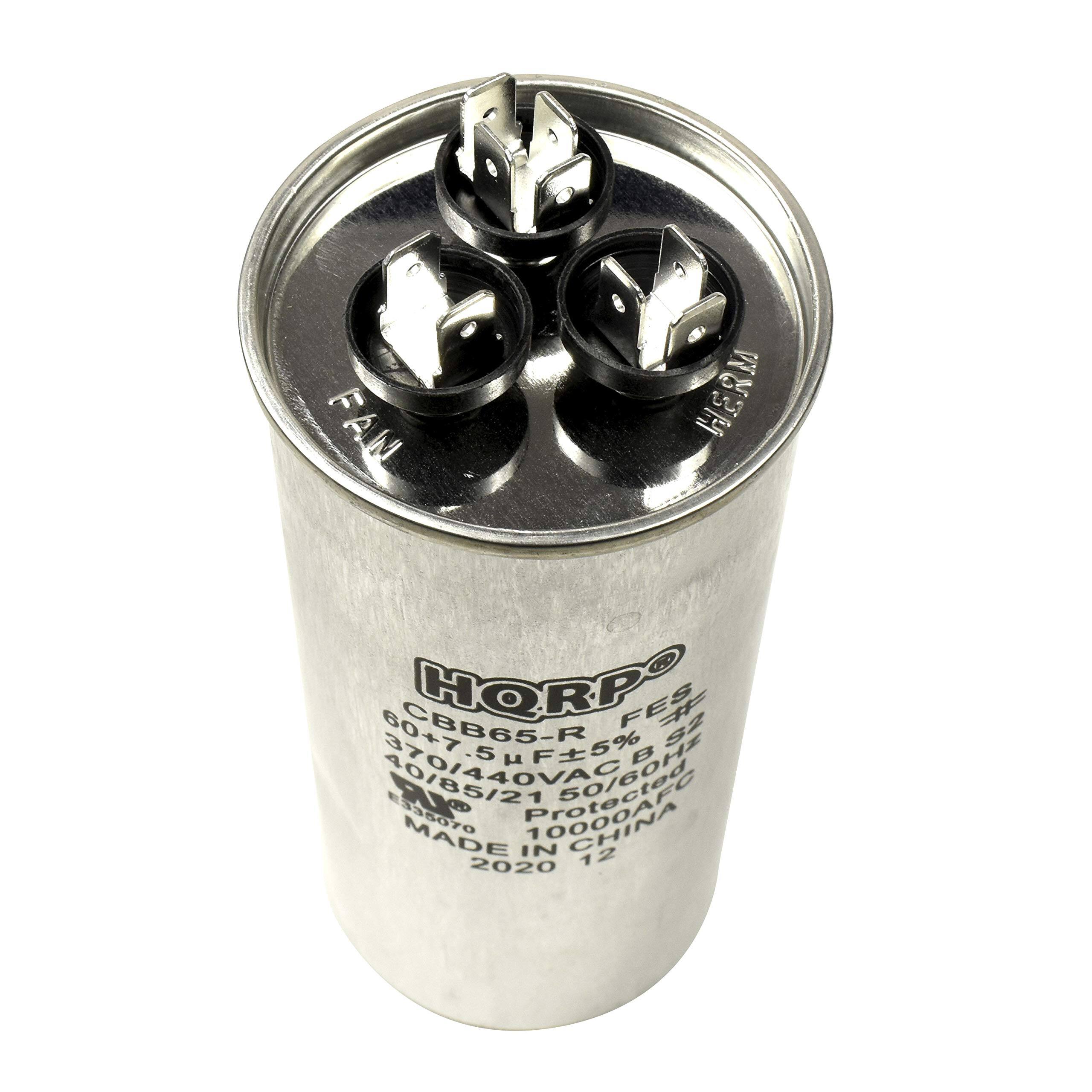 HORP  
CBB65-R  
60+7  
FES  
±5%  
B  
370/440VAC  
50/60Hz  
10/85/21  
E3S6070  
Protected  
MADE IN CHINA  
12  
2020  

FAN  
HERM