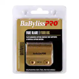 Babyliss - Pro Replacement Titanium Fade Blade #FX8010G Fits for FX870, FX825, and FX673 Models - Gold