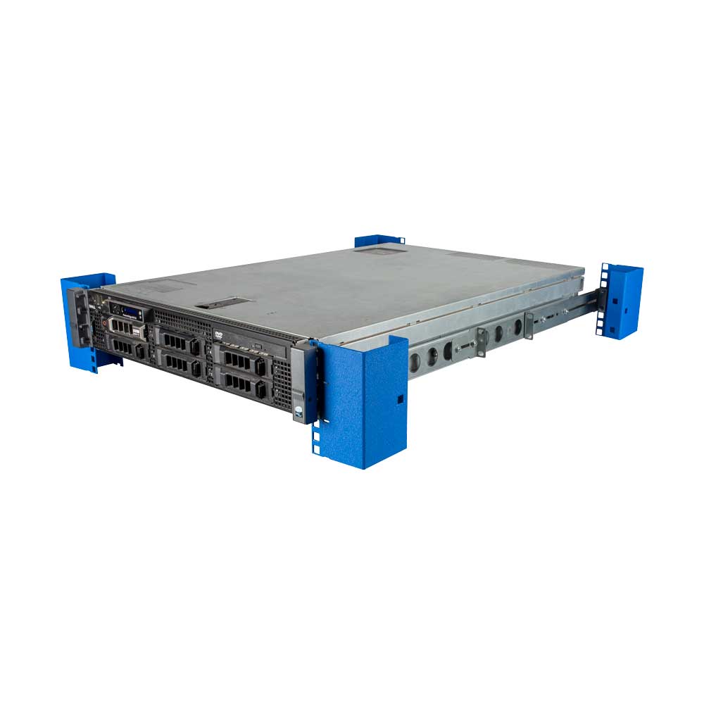 Alt View 2. RackSolutions - RackSolutions 1U Cobra 160-A Rail for Dell - Black.