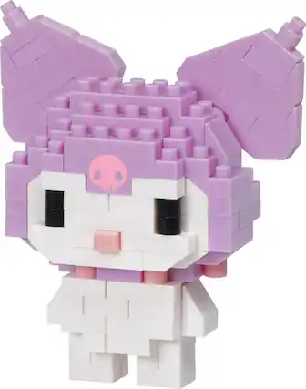 Front. PopMarket - Nanoblock - Sanrio - Character Collection - Kuromi Building Kit - COLLECTIBLES - Multicolor.