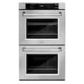 ZLINE - 30 in. True Convection Double Wall Oven w/ Air Fry and Self Clean in Stainless Steel - Stainless steel