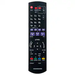 ZdalaMit - Replacement Remote N2QAKB000089 fit for Panasonic Blu-ray Player SC-BT730 SA-BT730 SC-BT330 SA-BT330 SC-BT230 SA-BT230 - Black