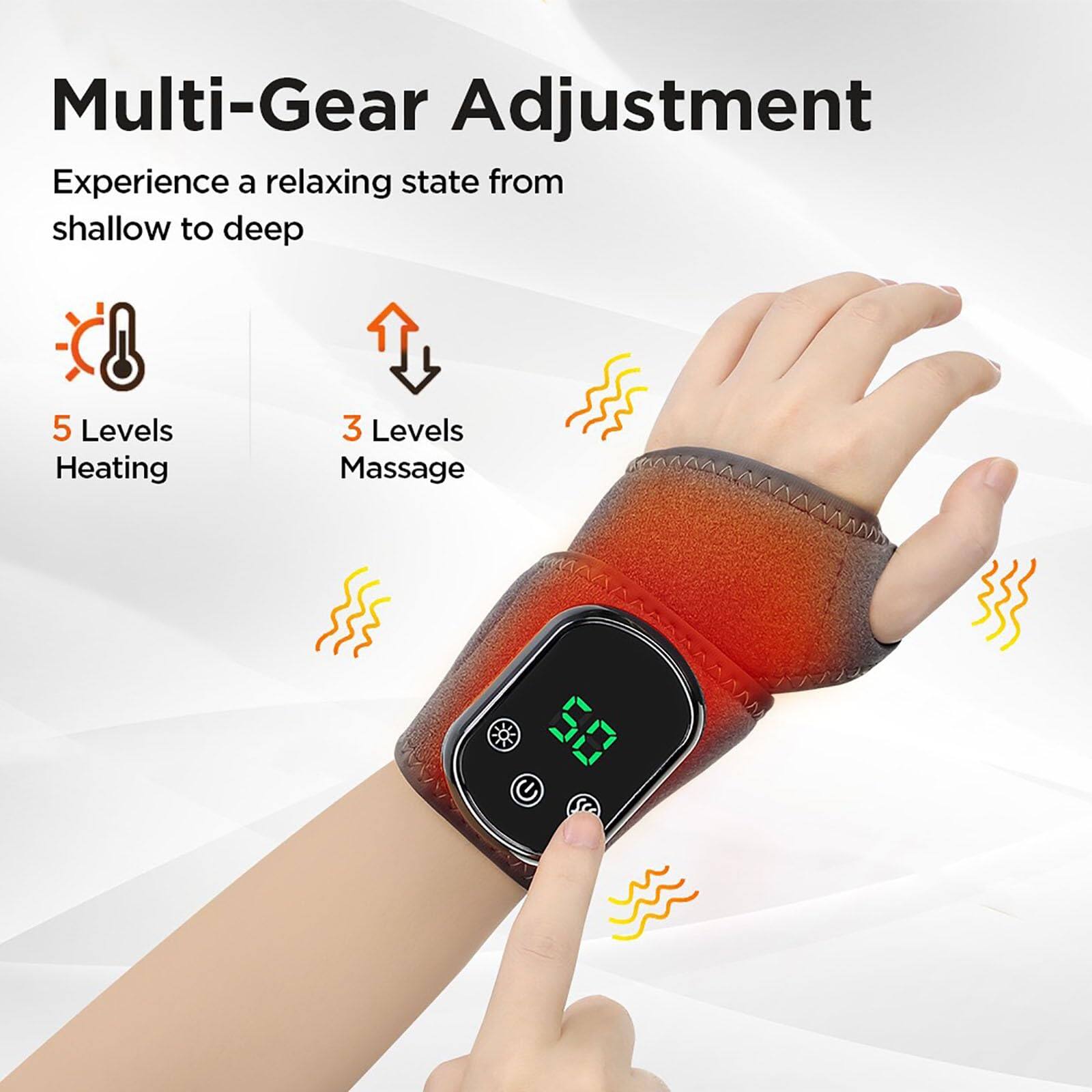 Multi-Gear Adjustment

Experience a relaxing state from shallow to deep

5 Levels Heating

3 Levels Massage
