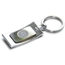 Jardine - Dallas Baptist Patriots Team Logo Curve Key Ring - Silver