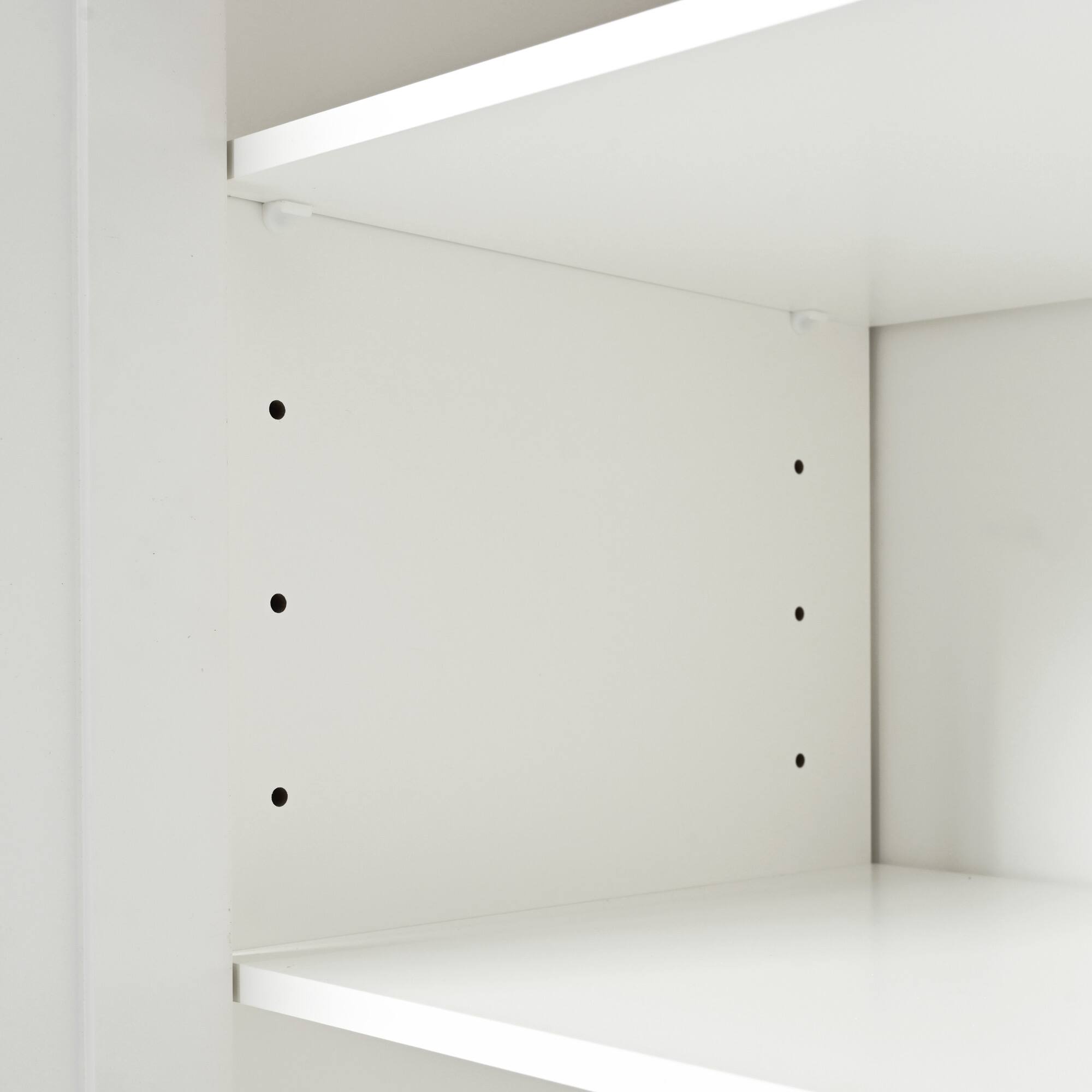 Alt View 8. PexFix - Kitchen Island with Foldable Top & Slide-Out Shelf - Rolling Cart with Drawer, Towel Rack & Lockable Wheels - White.