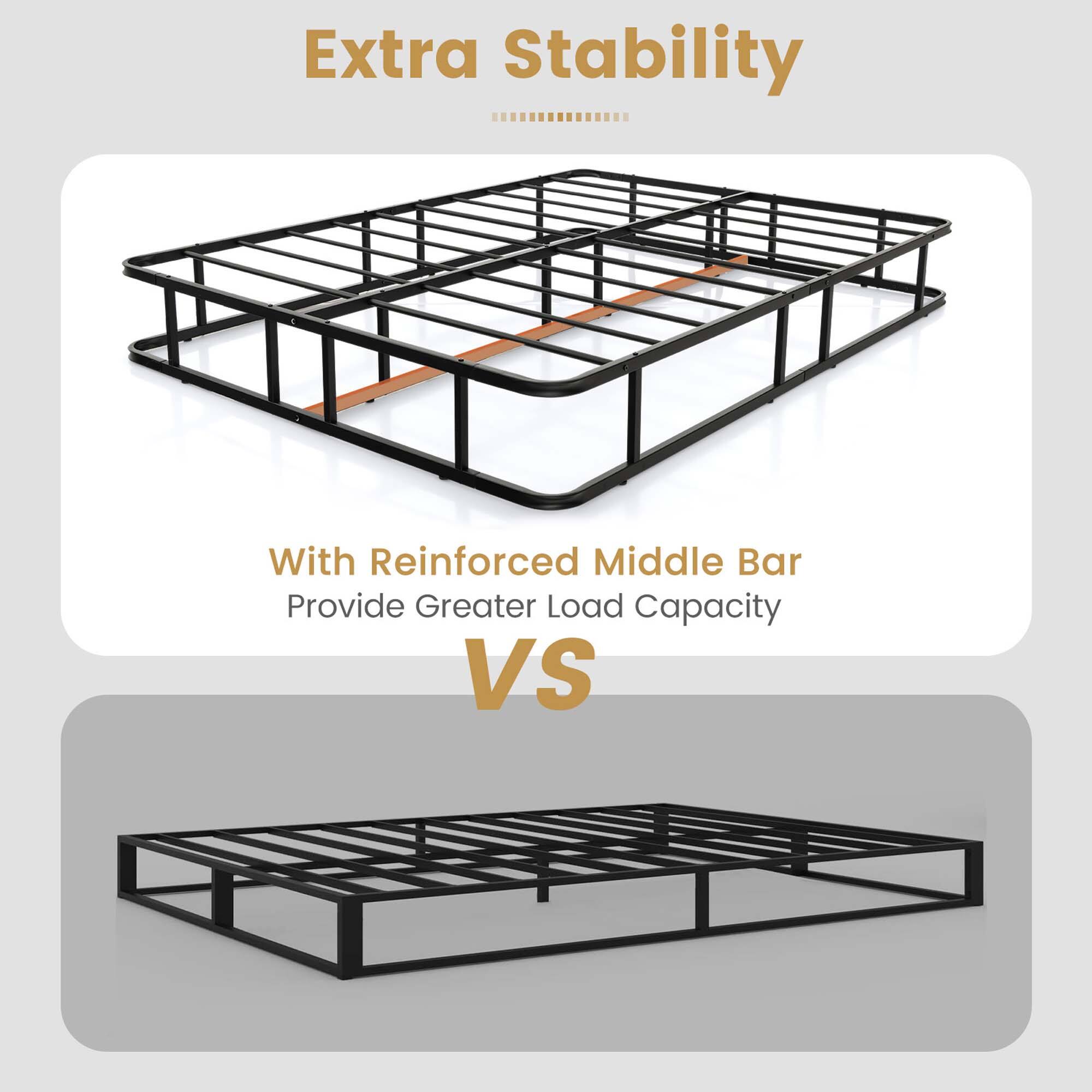 Extra Stability

With Reinforced Middle Bar  
Provide Greater Load Capacity

VS
