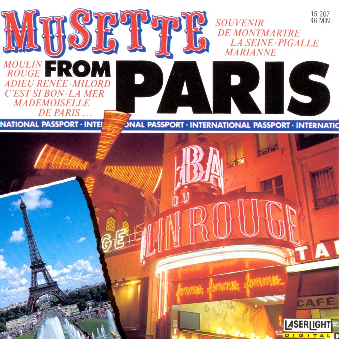 Paris, ma muse - CD