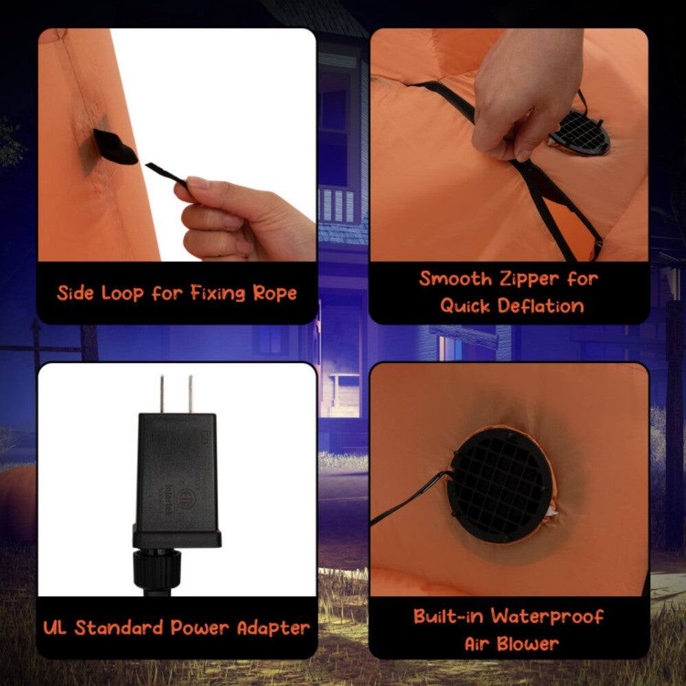 - Side Loop for Fixing Rope
- Smooth Zipper for Quick Deflation
- UL Standard Power Adapter
- Built-in Waterproof Air Blower