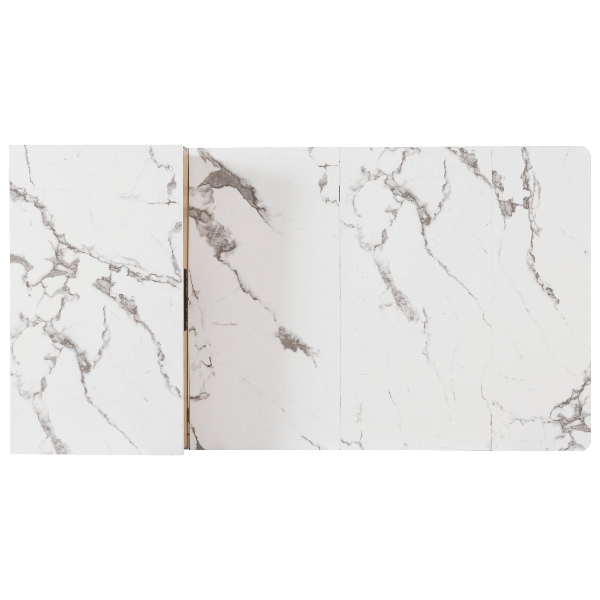 Alt View 6. PexFix - 59.5" Kitchen Island Cart with Extendable Dining Table and Built-in Power Outlet - Natural.