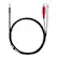 Alt View 13. Insignia™ - 6' 3.5 mm to Stereo Audio RCA Cable - Black.