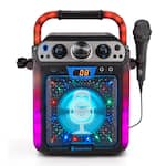 Singing Machine - Groove Cube Hype Karaoke Machine with Voice & Sound Effects - Black