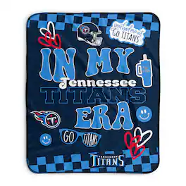 Pegasus - Tennessee Titans 50" x 60" In My Era Fleece Blanket - Multicolor