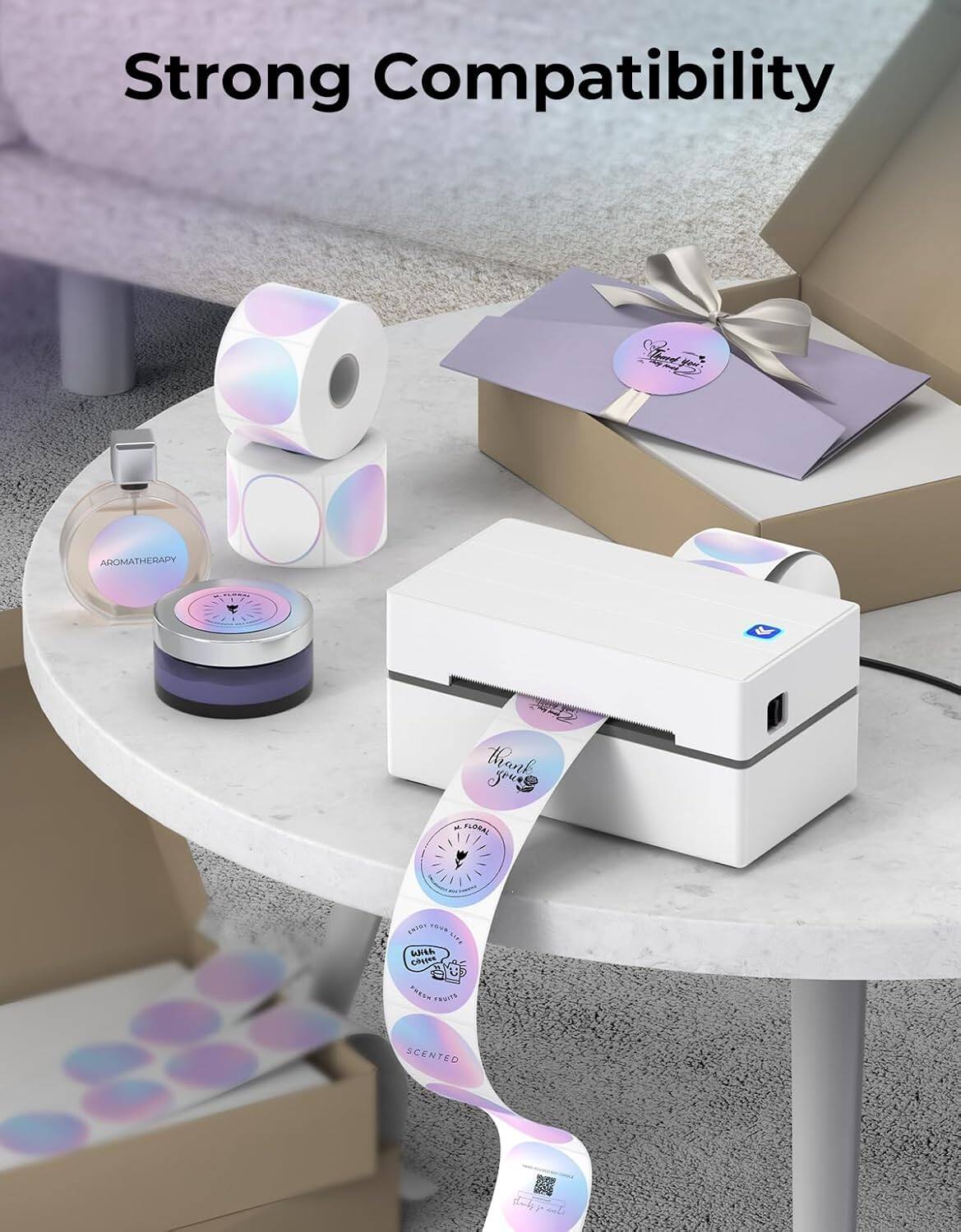 Strong Compatibility

AROMATHERAPY

Thank you

SCENTED

FRESH FRUITS