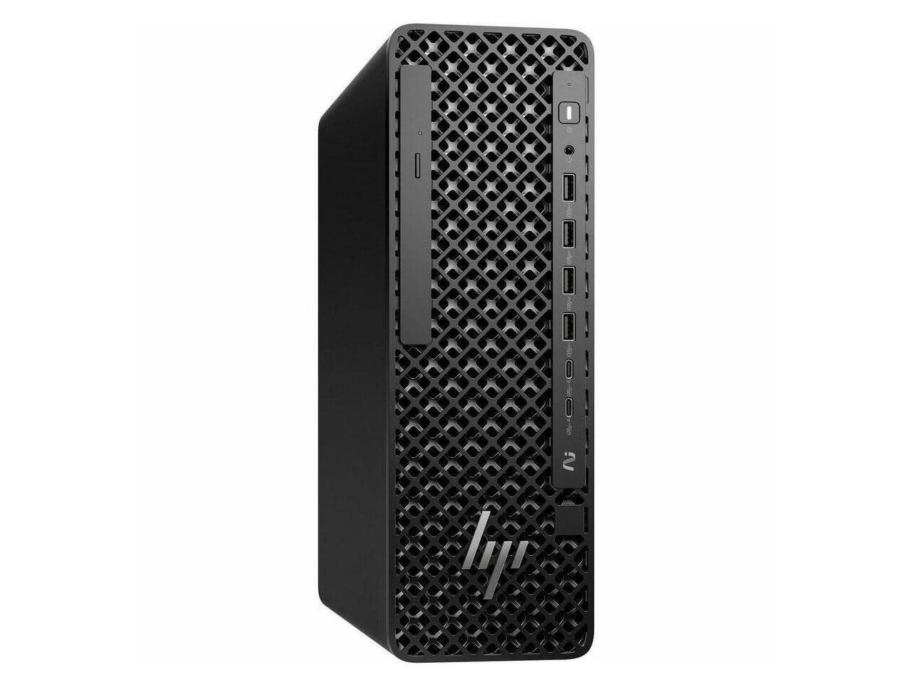 Alt View 10. HP - HP Z2 G1i Workstation Intel Core Ultra 9 285, 32 GB, 1 TB SSD, NVIDIA RTX A1000 8 GB, Windows 11 Pro - Black.