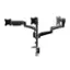 Alt View 11. HUANUO - Triple Monitor Desk Mount with Gas Spring Arms - Black.