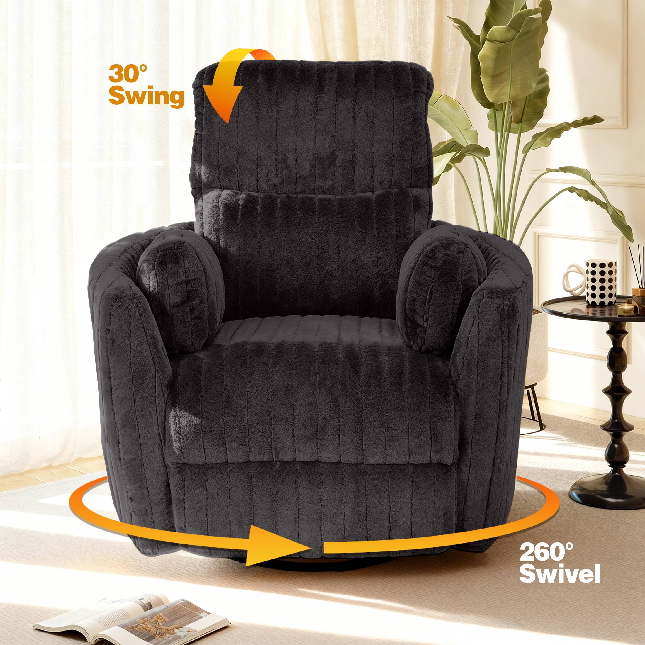 30° Swing  
260° Swivel