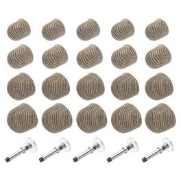 Unique Bargains - 30pcs 5/6/7/8mm Fiber & Disc Fine Tips Universal Replacement High Precision for Stylus Pen Capacitive Touch Screen - Silver
