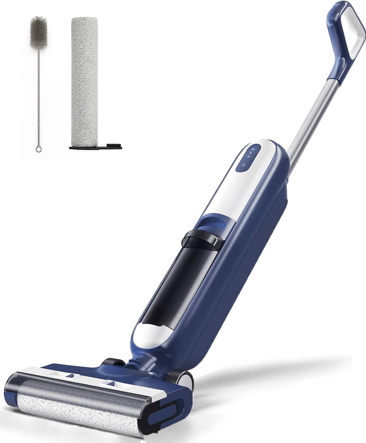 Sweet - Smart Cordless Wet Dry Vacuum Cleanerwith Self-Cleaning System, Dual Water Tank Design, 35-Min Runtime - Blue