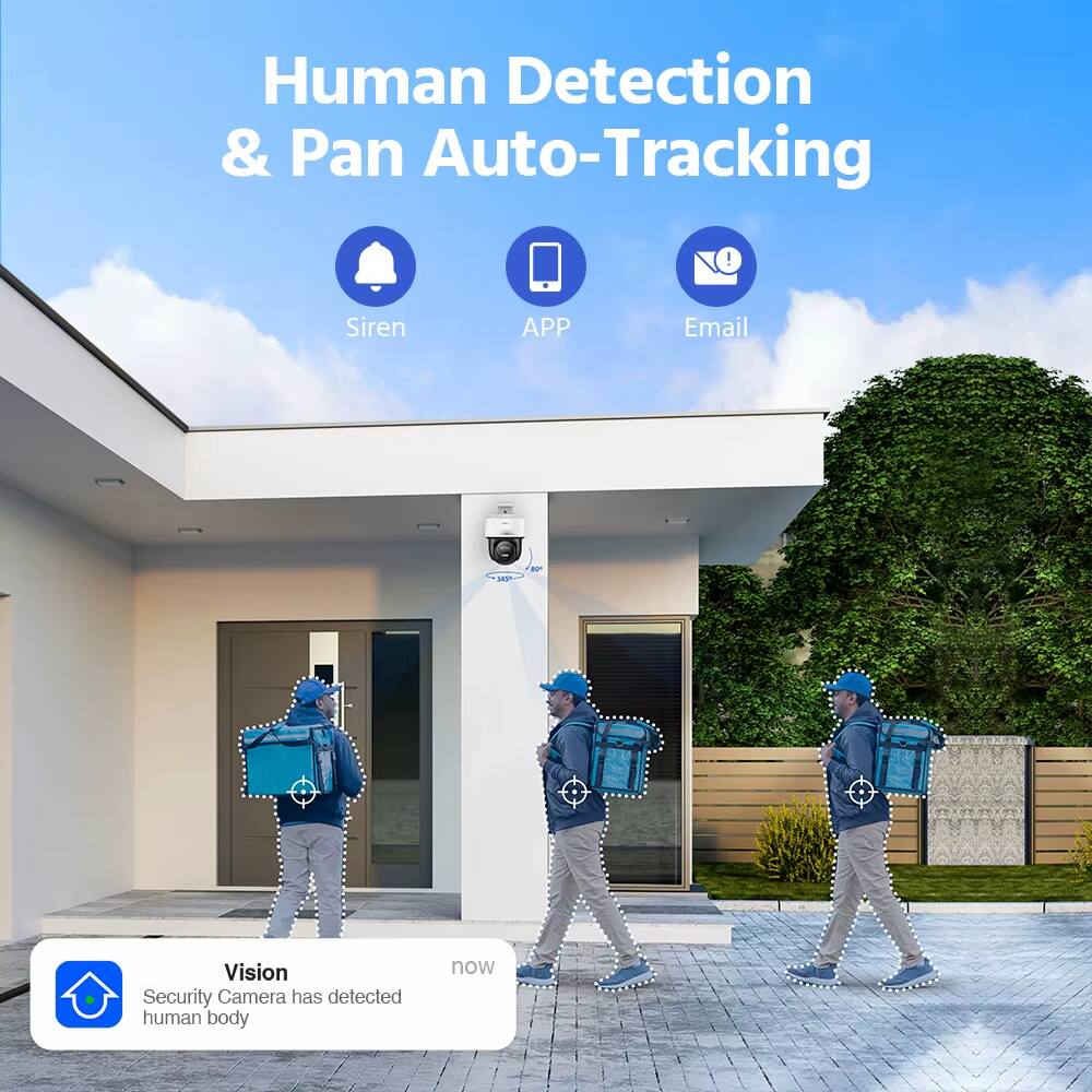 Human Detection & Pan Auto-Tracking

Siren APP Email

Vision Security Camera has detected human body now