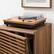 Left. Modway - Render Vinyl Record Display Stand by Modway - Walnut.