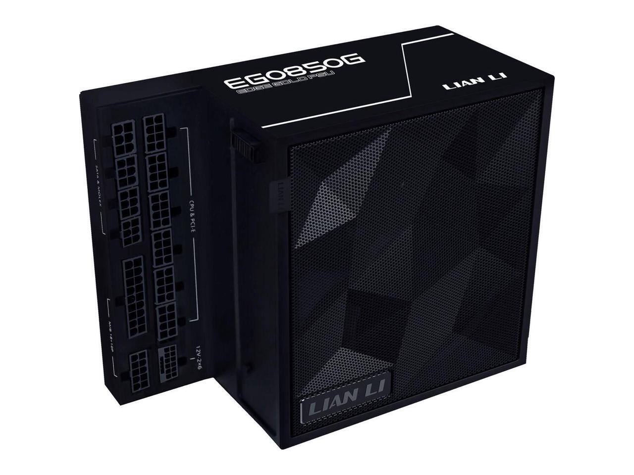 EGO850G  
800W ATX PSU  

LIAN LI  

CPU PCIe  
12V-2x6  
LIAN LI