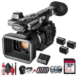 Panasonic - AG-X20ED / HC-X20 4K Professional Camcorder 20x Zoom UHD 60p + 64GB Memory Card