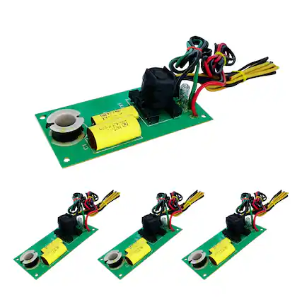 Front. 5 CORE - 5Core Professional 2 Way Passive Crossover Network High Performance & Low Resistance Air Core Coil - Green.