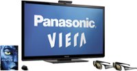 Front Standard. Panasonic - VIERA 55"  Class / Plasma / 1080p / 600Hz / 3D / HDTV.