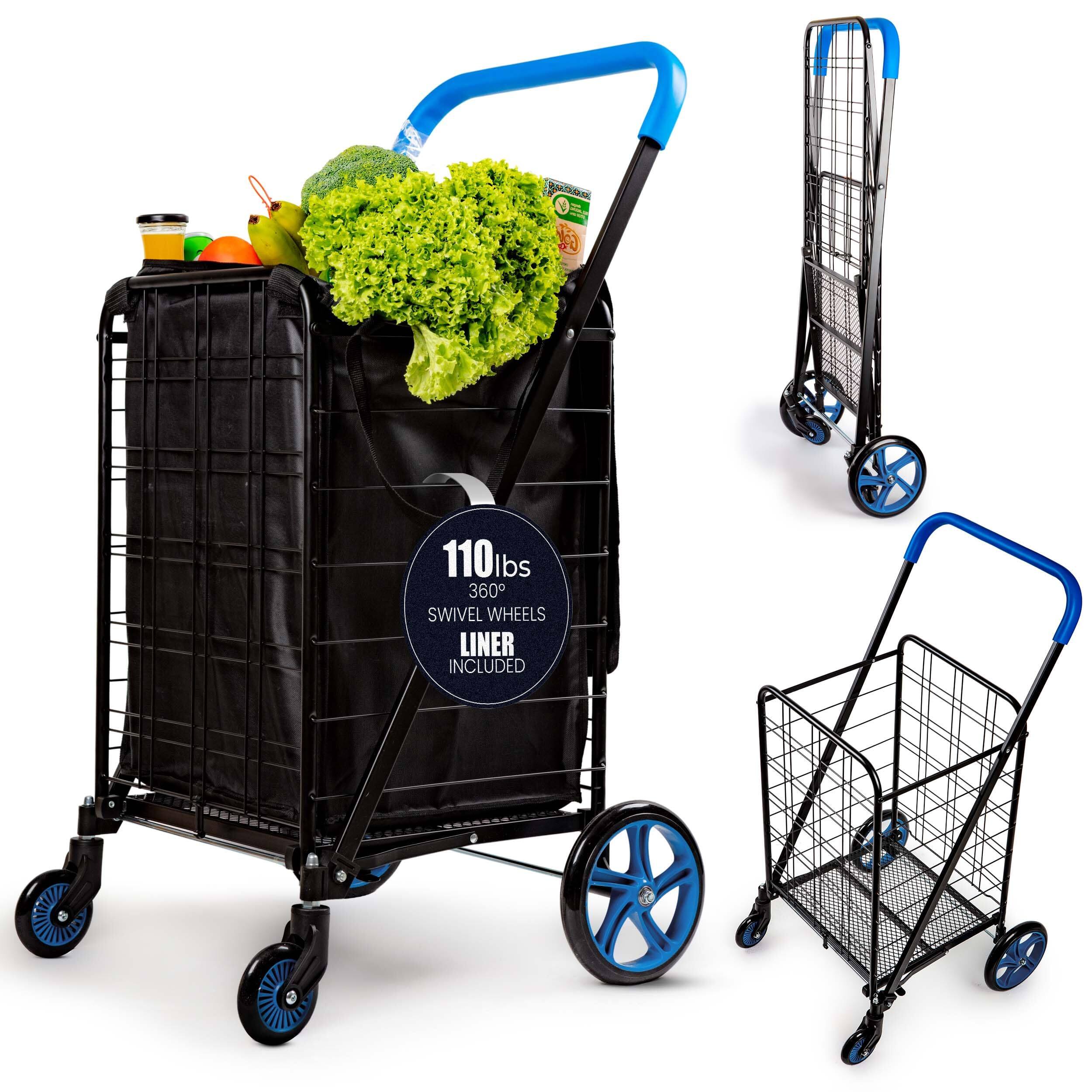 MAZUE 110lbs 360° SWIVEL WHEELS LINER INCLUDED
