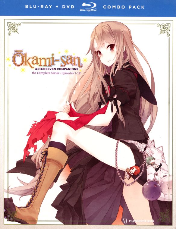  Okami-san &amp; Her Seven Companions: The Complete Series [4 Discs] [Blu-ray/DVD]