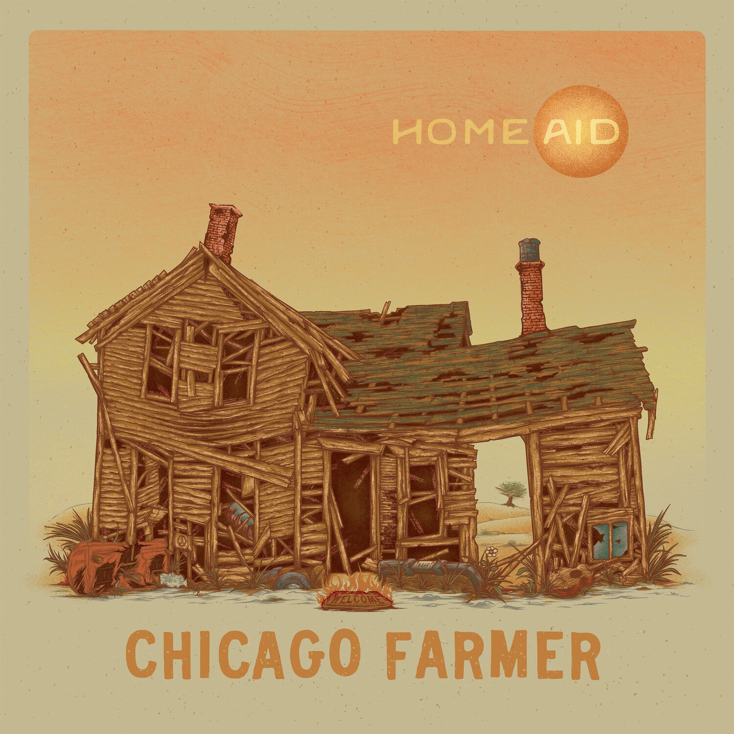 Chicago Farmer - Homeaid   - VINYL LP