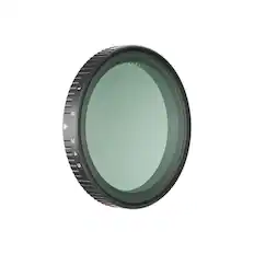 Front. Freewell - Freewell Variable ND2-ND32 1-5 Stop Filter for DJI Osmo Action 6 Camera - Black.